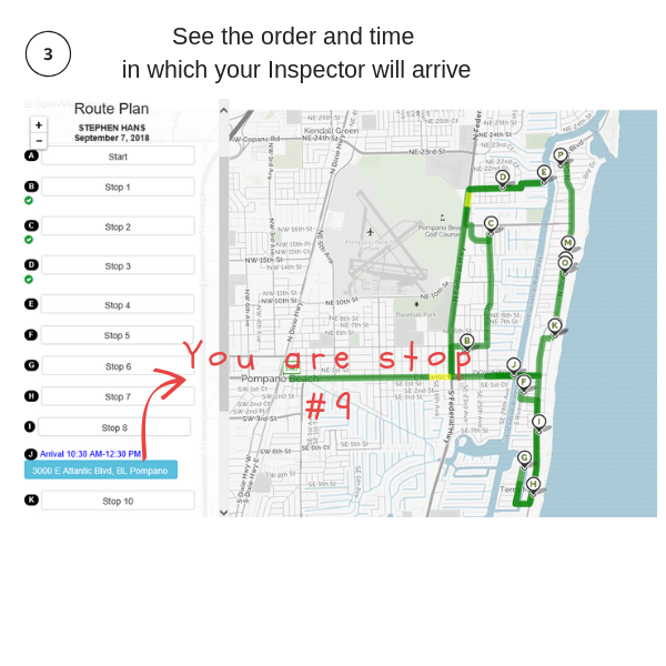 Full route map